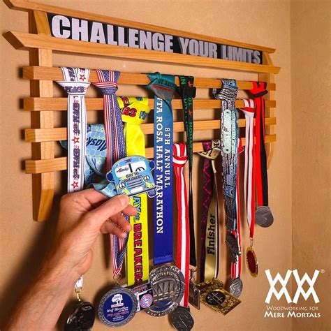 Running Medals Display Rack Woodworking Project Woodworking For Mere