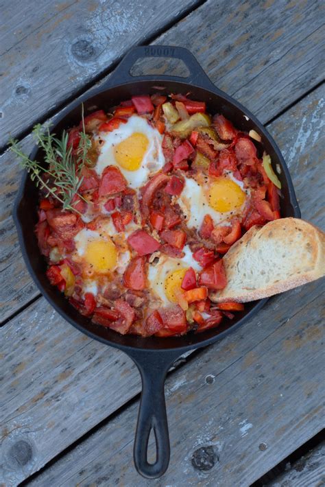 Tomato Pepper And Egg Breakfast Skillet Country Cleaver