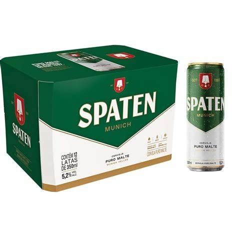 O MAGO BEBIDAS CAIXA DE SPATEN 350ml LT Meu Catalogo