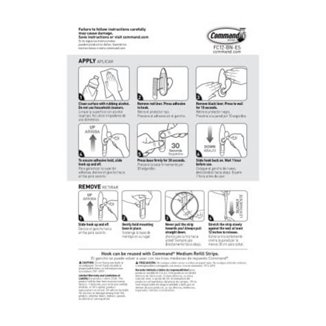 3M Command Medium Decorative Damage Free Hanging Metal Adhesive Hook