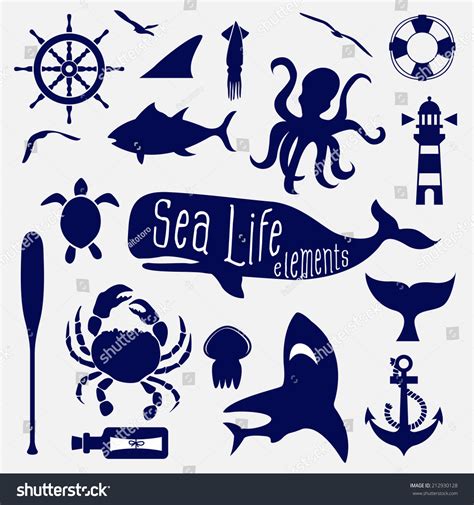 224588 Sea Life Icon Images Stock Photos And Vectors Shutterstock