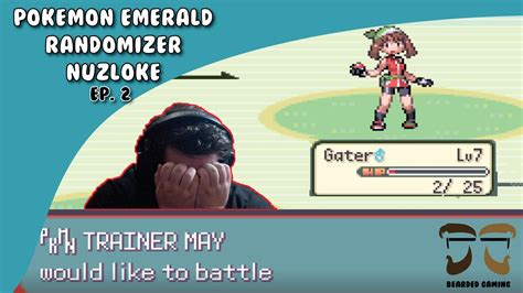 First Rival Battle Pokemon Emerald Randomize Nuzlocke Youtube