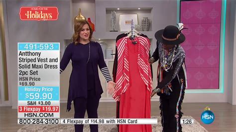 Hsn Antthony Design Original Fashions 10302016 06 Am Youtube