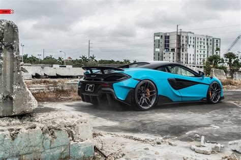 Mclaren 600lt Miami Blue On Anrky An11 Gallery Wheels Boutique