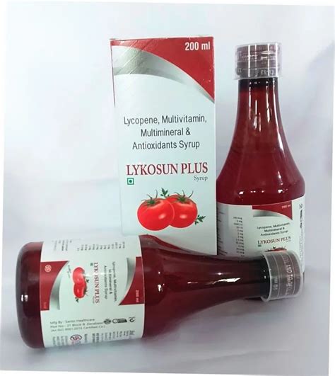 Lykosun Plus Lycopene Multivitamin Multi Minerals Antioxidants Syrup