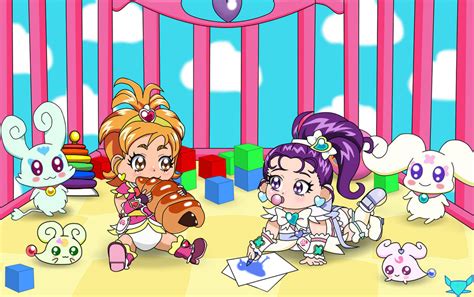 Splash Star Precure Babies Commission By Bluesharky38 On Deviantart