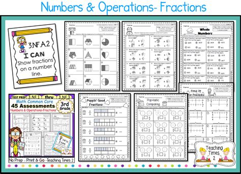 3RD GRADE COMMON CORE MATH ASSESSMENTS Teaching Times 2