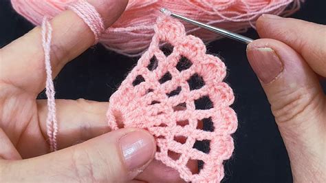 Süper kolay tığ işi örgü model Super easy crochet knitting pattern