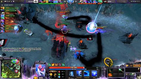 Team Secret Vs Gigabyte Mineski Game Marstv League Full Highlights