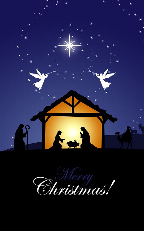 Christmas Wallpaper Iphone Nativity