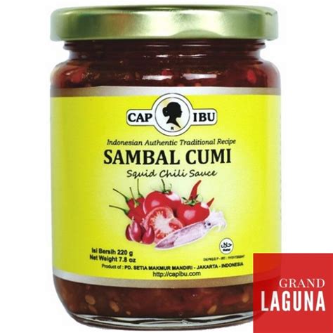 Ibu Sambal Cumi 220g Grand Laguna