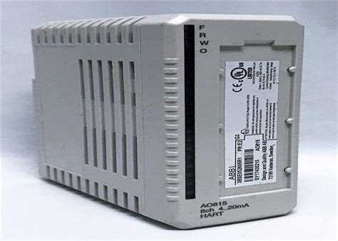 Abb Ao Bse R S Analog Output Unit Digital I O Module