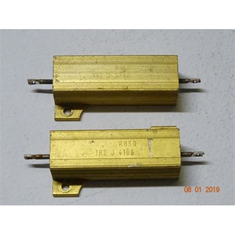 Armoured Resistor Of 12 Ohm 50 Watt