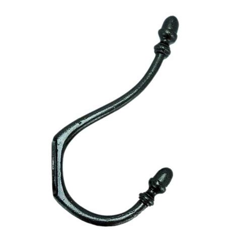 John Wright 088417 Cast Iron Wall Hook Large Acorn Antique Iron