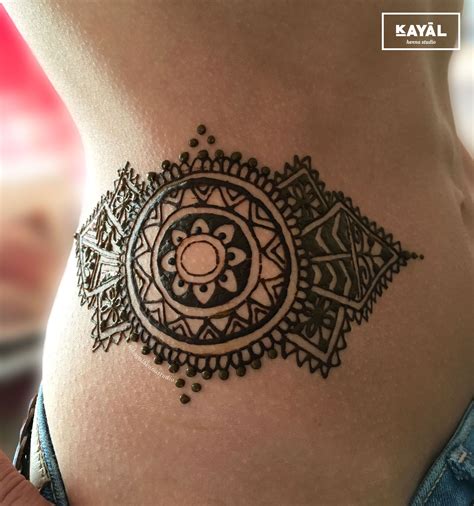 Freestyle Moroccan Henna Tattoo Design By Ḵayāl Henna Studio Instagram