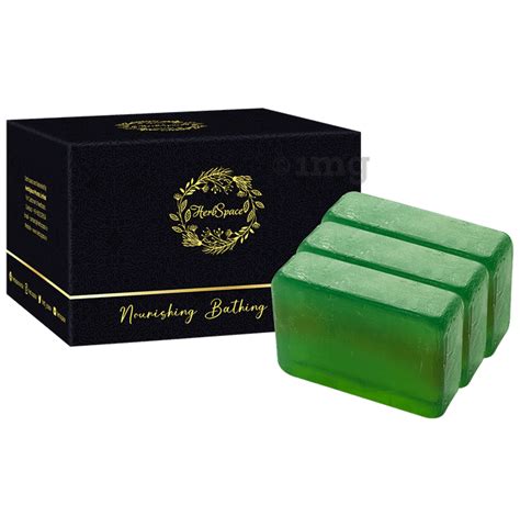 Herbspace Nourishing Bathing Soap Bar Gm Each Tulsi Neem Buy Box