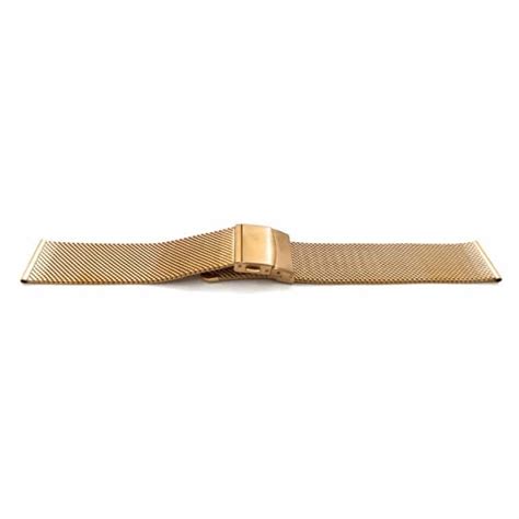 Invella Mm Milanese Metal Watch Strap Rose Gold Invella