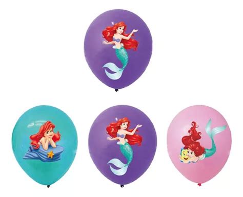 Art fiesta Cumpleaños Infantil Globos Ariel Princesa Sirenit Cuotas