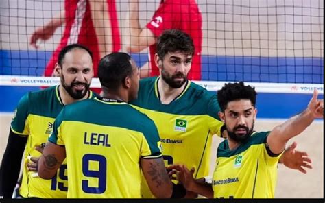 Seleção Masculina Se Recupera Na Liga Das Nações De Vôlei Ao Vencer A