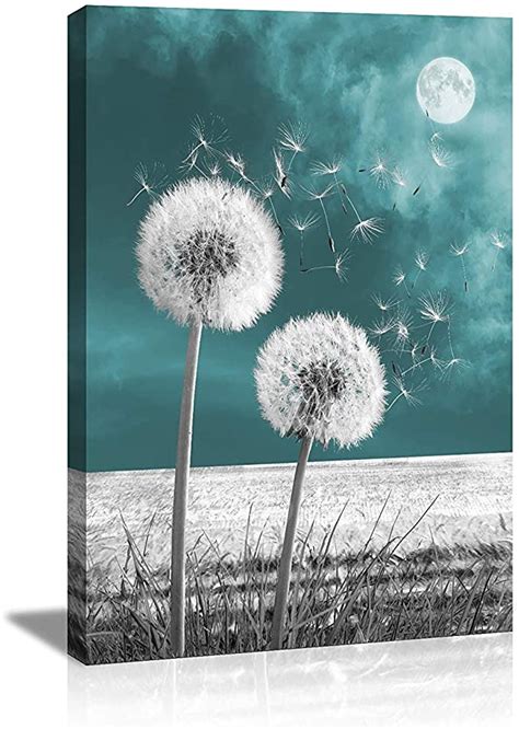 Amazon Dandelion Wall Art Painting Bathroom Decor Wall Art X