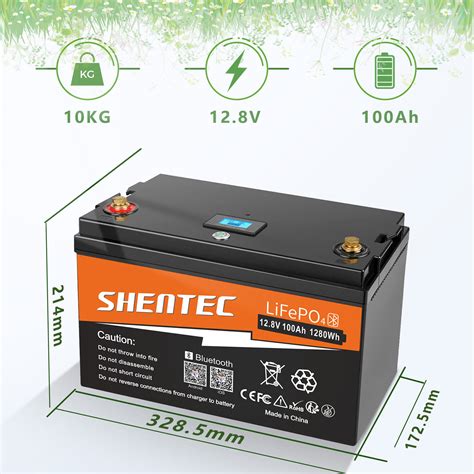 12V 200Ah 300Ah Lithium Batterie LiFePO4 Akku Bluetooth BMS Wohnmobil