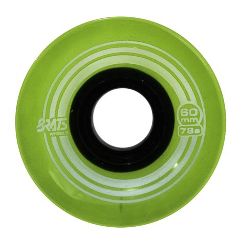 Rodas Skate Cruiser Verde Hondar 60mm Essência Skateboard