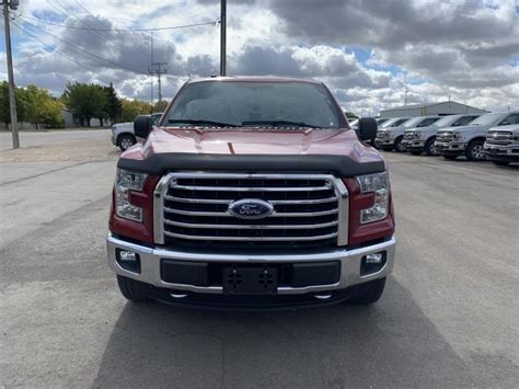 2016 Ford F 150 Xlt Xtr 4x4 Nav Ruby Red Metallic Tinted Clearcoat 3