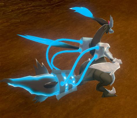 Shiny Black Reshiramwhite Zekrom Recolor Mod Pokemon Sword And Shield