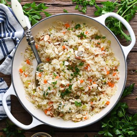 Rice Pilaf {Simple and Easy!} - The Seasoned Mom