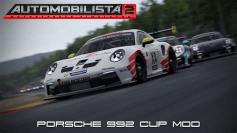 Automobilista 2 Porsche 992 Cup Mod YouTube