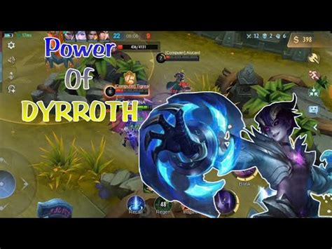 Kekuatan Hero Dyrroth Yang Mematikan Di Mobile Legends Youtube