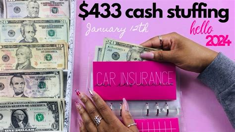 LOW CASH ENVELOPE STUFFING JANUARY 2024 January Paycheck 2 Cash