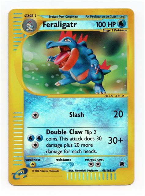 Feraligatr Reverse Holo 46 Prices Pokemon Expedition Pokemon Cards