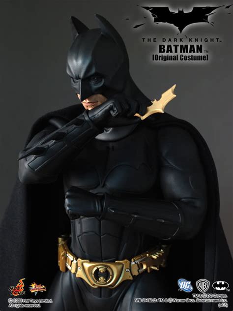 Hot Toys MMS 67 The Dark Knight Batman Original Costume Hot Toys Complete Checklist