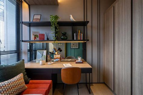 Desain Apartemen Dengan Ruang Kerja Super Nyaman Untuk Work From Home