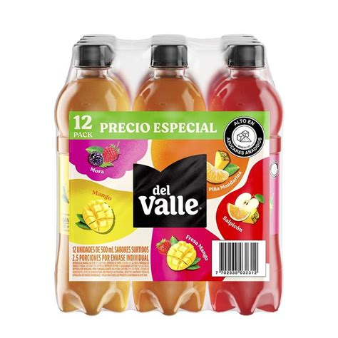 Jugo Del Valle Frutal Surtido X12und X500ml Tiendas Jumbo