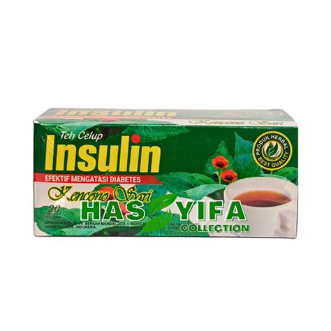 Jual Teh Celup Daun Insulin Kencono Sari Kemasan Kotak Isi Kantong