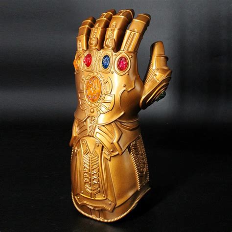 Estátua Réplica Manopla do Infinito Infinity Gauntlet Led