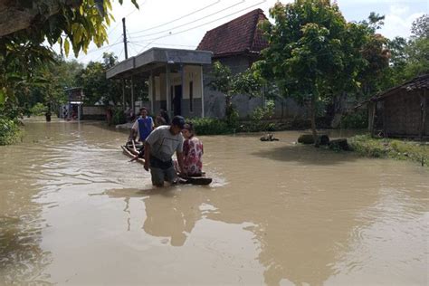 Banjir Di Grobogan Mulai Surut BPBD Tetap Siaga JPNN Jateng