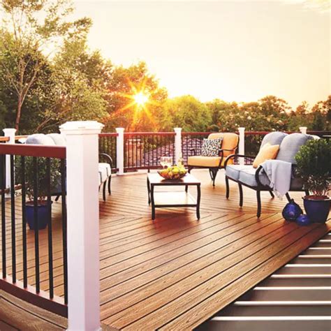 New Design Solid Wpc Decking Hard Wearing Co Extrusion Composite Deck Waterproof Wpc Outdoor Co