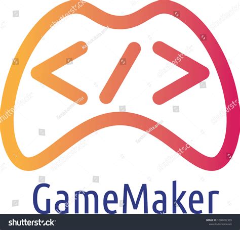 Game Maker Logo Type Illustration Can Stock Vector (Royalty Free ...