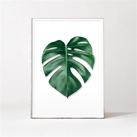 Banana Leaf Wall Art Banana Leaf Decor Palm Leaf Art Print Etsy Hong Kong