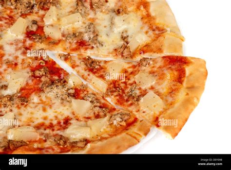 Slice pizza hawaiian hi-res stock photography and images - Alamy