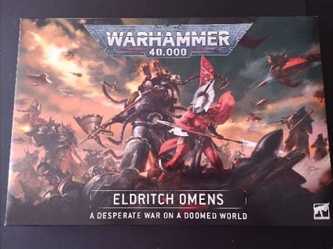 Eldritch Omens Unboxing Games Workshop Warhammer Aeldari And