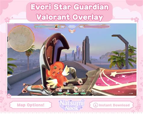 Magical Star Guardian Valorant Overlay Pack Hud Customizable Valorant