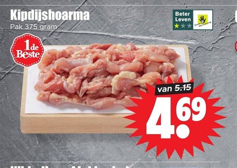 Kipdijshoarma Pak Gram Aanbieding Bij Dirk