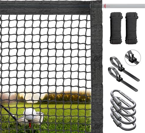 Diolili Golf Sports Practice Net Ball Hitting Barrier Netting Heavy Duty Golf Netting High