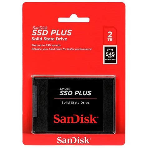 Sandisk Ssd Plus Sdssda T G Tb Hard Drive Black Techinn