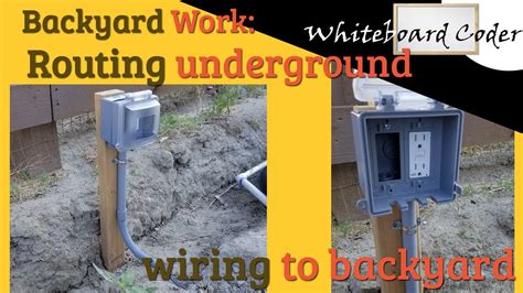 How To Run Underground Electrical Wire