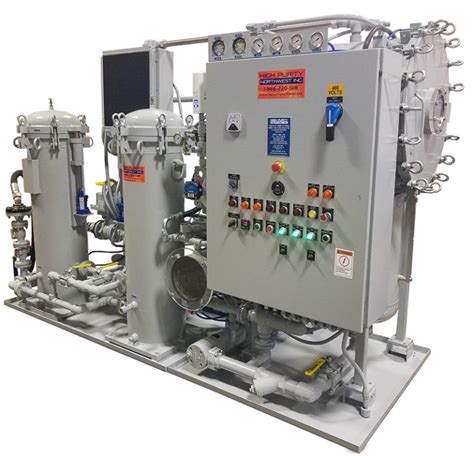 Oil Purification System Equipment Oil Vacuum Dehydrators High Purity Nw